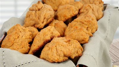 طريقة تحضير بسكويت البطاطا الحلوة