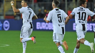 رونالدو يقود هجوم يوفنتوس أمام لاتسيو