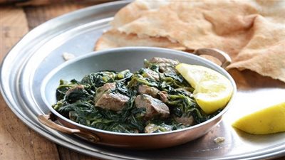 طريقة تحضير الملوخية باللحم على الطريقة السورية