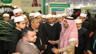الجناح السعودي يستضيف طلاب جامعة الأزهر ضمن فعاليات الدورة الخمسين 