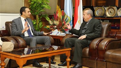 محافظ كفرالشيخ يناقش سبل التعاون مع شركة 