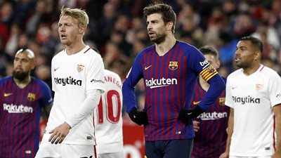 موعد مباراة برشلونة وإشبيلية في كأس أسبانيا والقنوات الناقلة