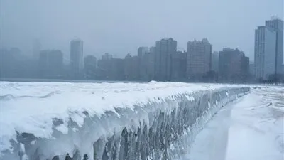 أمريكا أبرد من أنتاركتيكا.. عاصفة قطبية تثير الفوضى فى أغلب الأنحاء (فيديو)