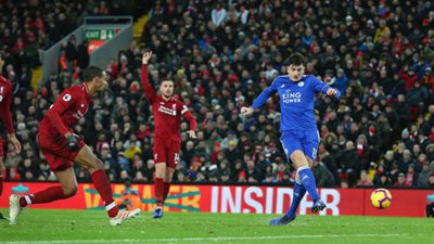 عاجل.. ماجوير يدرك التعادل لليستر أمام ليفربول (فيديو)