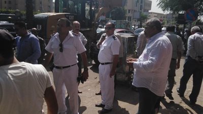 أمن الجيزة يضبط الباعة الجائلين بالمنطقة الأثرية بالهرم