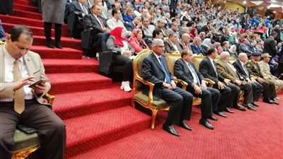 ننشر نص كلمة وزير الشباب  والرياضة بأسبوع شباب الجامعات في كفر الشيخ