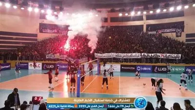 مباريات الأهلي والزمالك في الطائرة بدون جمهور