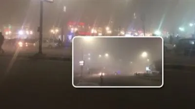 شبورة كثيفة على الطرق الرئيسية في الإسماعيلية