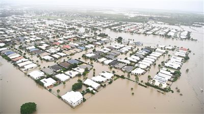 تماسيح فى شوارع أستراليا بعد هطول أمطار قياسية وفيضانات (صور)