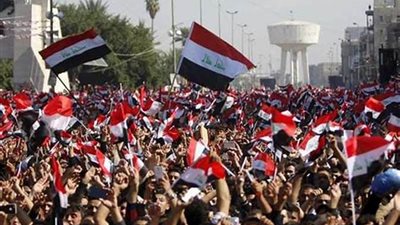 البصرة تتظاهر ضد البطالة والفساد