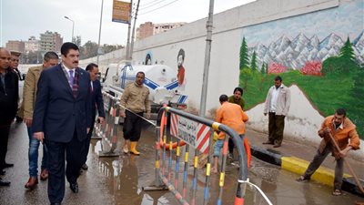 محافظ القليوبية: استمرار رفع حالة الطوارئ لمواجهة أثار الطقس 