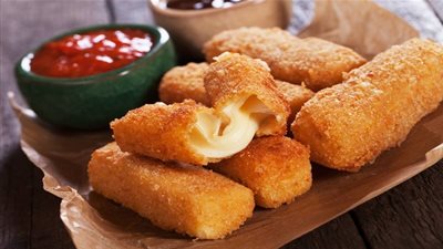 طريقة تحضير أصابع الجبنة المقلية