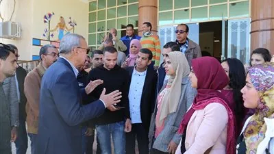 جولة لطلاب الجامعات بقنا للتعرف على المشروعات التنموية في عهد 