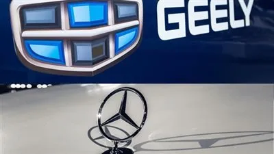 مرسيدس وجيلي تبحثان توسيع التعاون بينهما