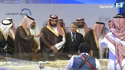 ولي العهد يصل إلى ميناء الملك عبدالله في رابغ