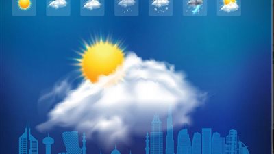 الأرصاد تعلن توقعات حالة الطقس ودرجات الحرارة اليوم في محافظة المنوفية