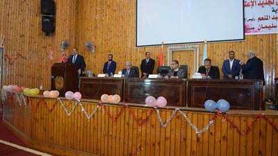 الأنصاري وعزيز يشاركان علوم سوهاج في احتفالية حصولها على تجديد الاعتماد والجودة