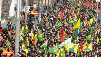 الأكراد يتظاهرون في فرنسا بذكرى اعتقال أوجلان