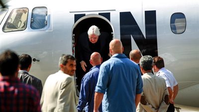 غريفيثس يغادر صنعاء.. ويقدم إفادته أمام مجلس الأمن