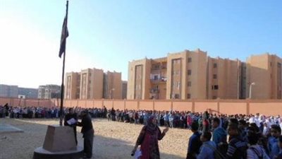 تشغيل مدرسة للتعليم الأساسي بالمنطقة السكنية الـ25 بمدينة السادات