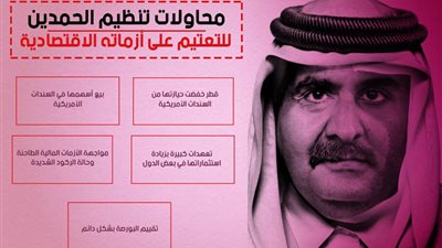 محاولات تنظيم الحمدين للتعتيم على أزماته الاقتصادية