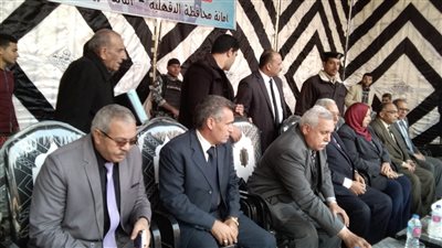 محافظ الدقهلية في أتميدة: وجدت أنهار الخير تتدفق في الدقهلية