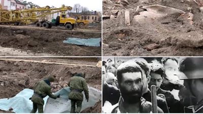 العثور على مقبرة جماعية لمئات اليهود من ضحايا النازية فى بيلاروسيا