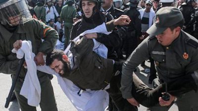 مظاهرات عنيفة للمعلمين فى المغرب قبل أيام من زيارة أمراء بريطانيا