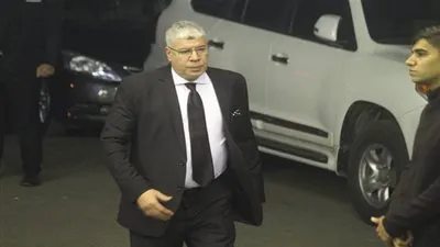 أحمد شوبير يصل عزاء خالد توحيد (صور)