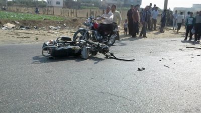 مصرع مهندس زراعي في حادث تصادم 