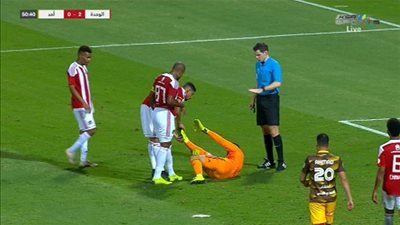 إصابة قوية لـ