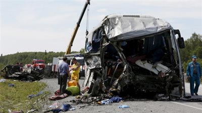 مصرع وإصابة 5 أشخاص في حادث سيارة بروسيا