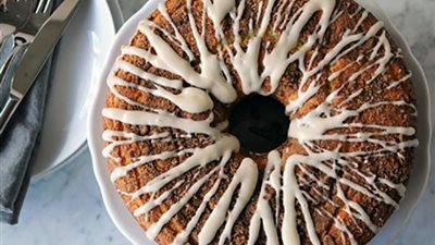 جربي تحضير كيك القهوة باللبن الزبادي