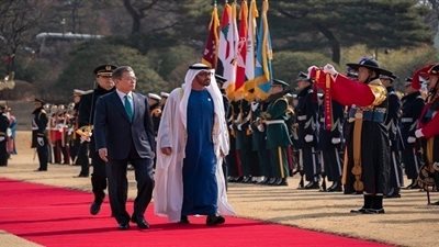 الإمارات وكوريا تؤكدان أهمية تحقيق السلام والاستقرار في المنطقة