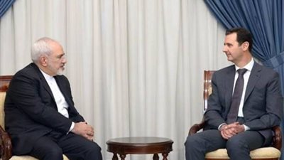 الأسد يدعو ظريف لزيارة دمشق