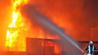 مصرع ربه منزل وطفلتها وإصابة 2 من أبنائها بحالة اختناق في حريق بالفيوم