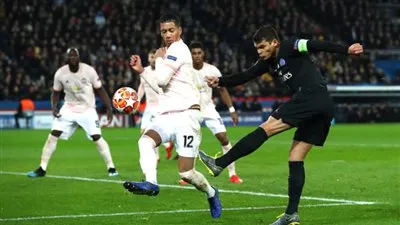 صور مباراة باريس سان جيرمان ومانشستر يونايتد في دوري أبطال أوروبا