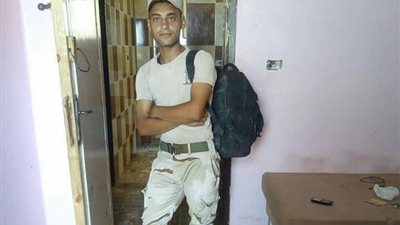 ميت ربيعة تستعد لتشييع جثمان شهيد العريش بالشرقية