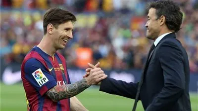 إنريكي يكشف عن خلافه مع ميسي