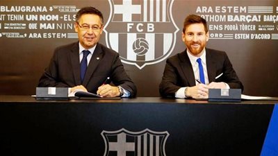 برشلونة يخطط للتجديد عقد 