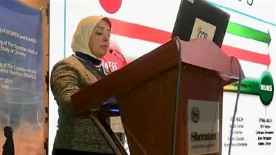 مايسة شوقي تترأس إحدى جلسات المؤتمر الدولي لأورام الأطفال