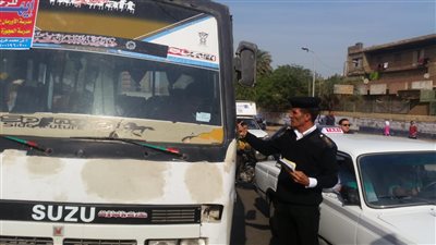 تحرير 3384 مخالفة مرورية بالجيزة خلال 24 ساعة الأخيرة