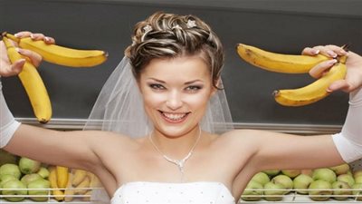 رجيم الموز والماء الدافئ لحرق الدهون للعروس قبل الزفاف