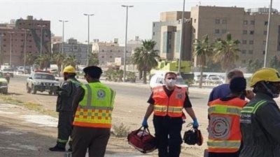 الهلال الأحمر يشارك في فرضية قطار الحرمين