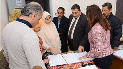 محافظ دمياط تتفقد الوحدة المحلية لمركز ومدينة دمياط 