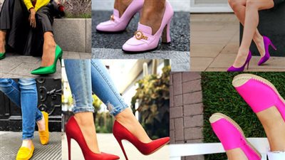 موضة الأحذية الملونة الزاهية.. عنوان أناقة هذا العام (صور)