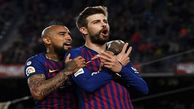 بيكيه يسجل رقما قياسيا مع برشلونة في دوري أبطال أوروبا