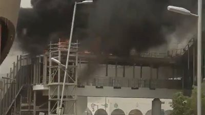 السيطرة على حريق طفيف في إحدى محطات مترو الرياض