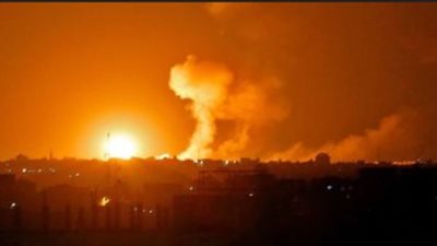 عاجل.. جيش الاحتلال: قصف نحو 100 هدف في أنحاء قطاع غزة