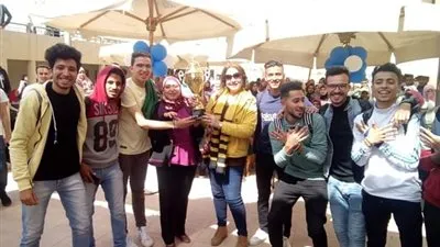 كلية الآداب جامعة حلوان تنظم يوما ترفيهيا رياضيا